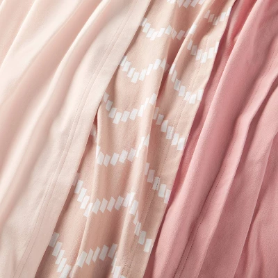 Jersey Swaddle Baby Blankets - Pink Chevron - 3pk - Cloud Island™ 2 Jersey Swaddle Baby Blankets - Pink Chevron - 3pk - Cloud Island™ - Image 2
