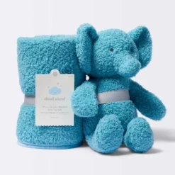 Plush Blanket With Soft Toy - Elephant - Cloud Island™ -Little Kingdom Nursery GUEST 02c3f473 51e7 40ca 967e c3c70e8ba83a