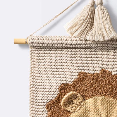 Lion Fiber Wall Art - Cloud Island™ 2 Lion Fiber Wall Art - Cloud Island™ - Image 2