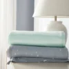 Jersey Swaddle Blanket 2pk - Cloud Island™ Gray Stars