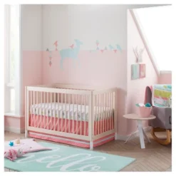 Crib Bedding Set Forest Frolic 4pc - Cloud Island™ Pink 11 Crib Bedding Set Forest Frolic 4pc - Cloud Island™ Pink -Little Kingdom Nursery GUEST 05a45c6c 9de8 4b5c b82c 9a3831dc9a6c