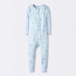 Toddler Boys' Smooth Jersey Snug Fit Union Suit - Cloud Island™ Blue -Little Kingdom Nursery GUEST 087c8d93 0cf6 4a12 939b 90be50e1c44a