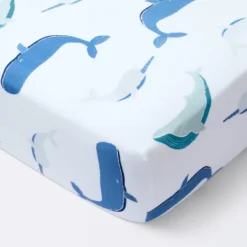 Fitted Crib Sheet Sleepy Tides - Cloud Island™ -Little Kingdom Nursery GUEST 096ee73c b811 4757 818d feca0b957ffa