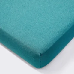 Polyester Rayon Fitted Crib Sheet - Teal - Cloud Island™ -Little Kingdom Nursery GUEST 0bb09aee f25a 4309 9f1e bb79a2b1b881