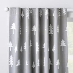 Blackout Curtain Panel Trees - Cloud Island Gray 9 Blackout Curtain Panel Trees - Cloud Island Gray -Little Kingdom Nursery GUEST 0c1a6528 cfb3 4264 aa09 1708c1a308f8