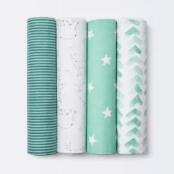 Flannel Baby Blankets Starry Slumber - Cloud Island™ Green 4pk 5 Flannel Baby Blankets Starry Slumber - Cloud Island™ Green 4pk -Little Kingdom Nursery GUEST 0ed70487 8eef 413f 8ab2 86ba4f59ae76