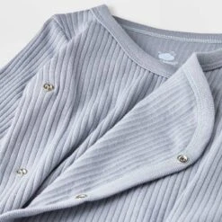 Baby Boys' 3pk Side Snap Long Sleeve Bodysuit - Cloud Island™ Gray -Little Kingdom Nursery GUEST 148ab3bd 0103 4e93 81ac 4b09b2481733