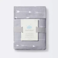 Fitted Crib Sheet Arrows - Cloud Island™ Gray 8 Fitted Crib Sheet Arrows - Cloud Island™ Gray -Little Kingdom Nursery GUEST 15084078 4675 4519 8e5b f685fbc8f38b
