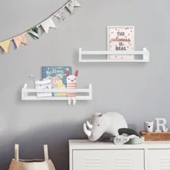 16" Slope Shelf - Cloud Island™ White -Little Kingdom Nursery GUEST 18f9d99e 013d 4af1 a573 206e185594d8