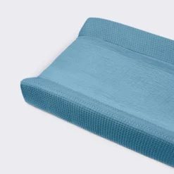 Muslin Waffle Changing Pad Cover - Blue - Cloud Island™ 5 Muslin Waffle Changing Pad Cover - Blue - Cloud Island™ -Little Kingdom Nursery GUEST 25d75fd4 d1f1 43b2 a2b2 0c3c3f4cf993