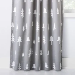Blackout Curtain Panel Trees - Cloud Island Gray 7 Blackout Curtain Panel Trees - Cloud Island Gray -Little Kingdom Nursery GUEST 31f1b5a3 7eb9 4f1e 9627 4b57513de44f