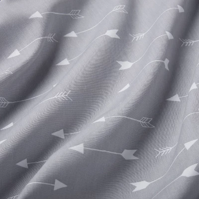 Fitted Crib Sheet Arrows - Cloud Island™ Gray 3 Fitted Crib Sheet Arrows - Cloud Island™ Gray - Image 3