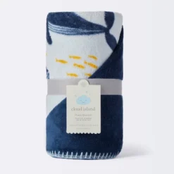Plush Baby Blanket - Whales - Cloud Island™ 5 Plush Baby Blanket - Whales - Cloud Island™ -Little Kingdom Nursery GUEST 37d520aa d9c9 4b28 a197 9b1e533fe550