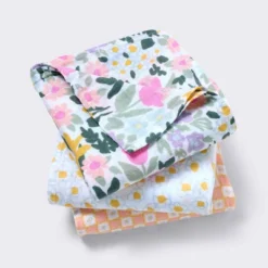 Muslin Swaddle Baby Blanket - Painterly Floral - 3pk - Cloud Island™ 7 Muslin Swaddle Baby Blanket - Painterly Floral - 3pk - Cloud Island™ -Little Kingdom Nursery GUEST 389bef48 bee3 4aed 9058 b6877ee187bd