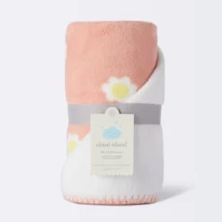 Plush Baby Blanket - Daisy - Cloud Island™ 5 Plush Baby Blanket - Daisy - Cloud Island™ -Little Kingdom Nursery GUEST 4064b133 daa7 4963 829f 629e390c4f44