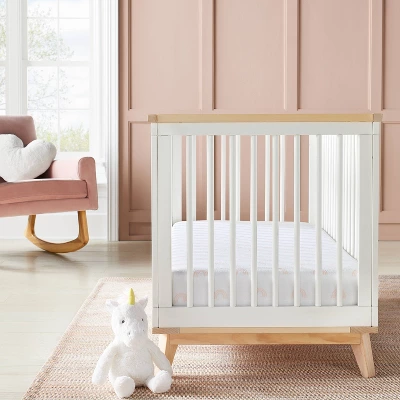 Flannel Fitted Crib Sheet - Rainbow - Cloud Island™ 1 Flannel Fitted Crib Sheet - Rainbow - Cloud Island™