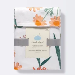 Fitted Crib Sheet - Cloud Island™ Garden Floral 8 Fitted Crib Sheet - Cloud Island™ Garden Floral -Little Kingdom Nursery GUEST 4c64df26 a26a 4024 bfd5 2e7578316548