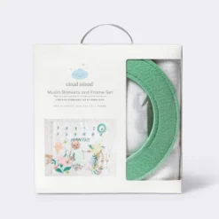 Muslin Blanket With Felt Frame Meadow - Cloud Island™ 6 Muslin Blanket With Felt Frame Meadow - Cloud Island™ -Little Kingdom Nursery GUEST 4c7b9ac9 b6e3 4b7c 8733 4793e924f8fa