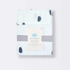 Dash Marks Crib Fitted Sheet - Cloud Island™ White/Gray 8 Dash Marks Crib Fitted Sheet - Cloud Island™ White/Gray -Little Kingdom Nursery GUEST 51e72db3 f027 4f72 9c52 a34f675d6def