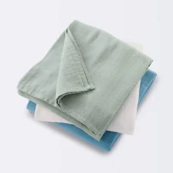 Muslin Swaddle Baby Blanket - Blue Neutrals - 3pk - Cloud Island™ 7 Muslin Swaddle Baby Blanket - Blue Neutrals - 3pk - Cloud Island™ -Little Kingdom Nursery GUEST 55463c61 627d 4347 a65b 0aed92004115