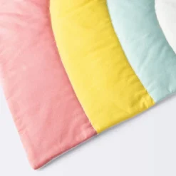Quilted Floor Blanket And Playmat - Rainbow - Cloud Island™ -Little Kingdom Nursery GUEST 5a50290e cb66 4102 bb25 c1d5fb5750a6