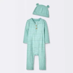 Baby Boys' Jacquard Checkered Romper & Hat - Cloud Island™ Blue 7 Baby Boys' Jacquard Checkered Romper & Hat - Cloud Island™ Blue -Little Kingdom Nursery GUEST 5bd228ef f5d1 4b1a 8cd2 129200c07010