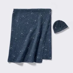 Hospital Muslin Swaddle And Hat Gift Set - 2ct - Blue Stars- Cloud Island™ 7 Hospital Muslin Swaddle And Hat Gift Set - 2ct - Blue Stars- Cloud Island™ -Little Kingdom Nursery GUEST 664f9fbc 70d1 4fc0 a75c 1554d16f837e