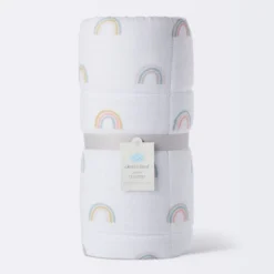 Muslin Quilt Baby And Toddler Blanket - Rainbow - Cloud Island™ 5 Muslin Quilt Baby And Toddler Blanket - Rainbow - Cloud Island™ -Little Kingdom Nursery GUEST 6b29e189 c434 4728 a757 a8daa5404773