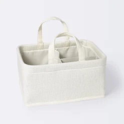 Waffle Weave Rectangular Diaper Caddy With Handles - Cloud Island™ -Little Kingdom Nursery GUEST 6f8c7b6a c42b 4b59 9fe7 ca31b08d42d8