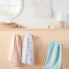 Muslin Swaddle Blankets Rainbows - Cloud Island™ Green 3pk