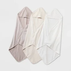 Baby 3pk Muslin Hooded Towel - Cloud Island™ -Little Kingdom Nursery GUEST 7a3f3c6a 7a9f 4529 bca4 c73bf51e11d0
