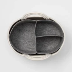 Coiled Rope Diaper Caddy With Dividers - Cloud Island™ Cream 5 Coiled Rope Diaper Caddy With Dividers - Cloud Island™ Cream -Little Kingdom Nursery GUEST 7f5e960b d644 465e 8a6b 1a2091651e69