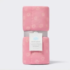 Rayon From Bamboo Jersey Quilted Blanket - Ditsy Floral - Pink - Cloud Island™ -Little Kingdom Nursery GUEST 804bcad3 9d31 4303 b982 ea3a8befedd1