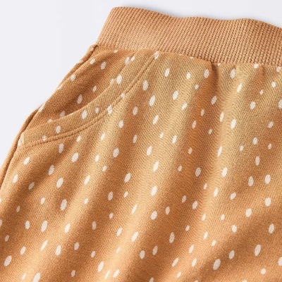 Baby Boys' 2pc Graphic Sweatshirt & Jogger Pants Set - Cloud Island™ Light Brown 3 Baby Boys' 2pc Graphic Sweatshirt & Jogger Pants Set - Cloud Island™ Light Brown - Image 3