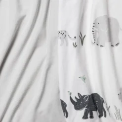 Jersey Bassinet Sheet 2pk - Cloud Island™ Two By Two Animals And Solid Gray -Little Kingdom Nursery GUEST 8a2b9768 96c2 4090 aca8 d8eb8ac3742c