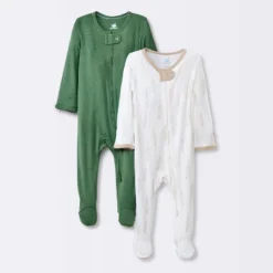 Baby Boys' 2pk So Very Soft Modal Blend Sleep N' Play - Cloud Island™ Green 7 Baby Boys' 2pk So Very Soft Modal Blend Sleep N' Play - Cloud Island™ Green -Little Kingdom Nursery GUEST 8af3d72b fe31 4815 9d7a 518be4ad643f