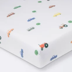Fitted Crib Sheet - Cloud Island™ Transportation 9 Fitted Crib Sheet - Cloud Island™ Transportation -Little Kingdom Nursery GUEST 9350d2f8 af84 40b8 94b0 274799549ef8