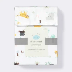 Fitted Crib Sheet Jungle Animals - Cloud Island™ -Little Kingdom Nursery GUEST 973a6db5 7ab1 4756 b2f3 6c70ef870ae7