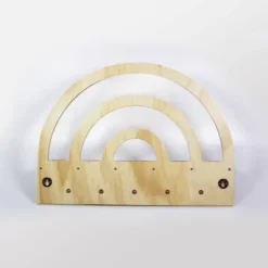 Rainbow Wooden Shelf Natural Wood - Cloud Island™ 6 Rainbow Wooden Shelf Natural Wood - Cloud Island™ -Little Kingdom Nursery GUEST a8297965 1e9c 4746 af81 f91a57183ecc