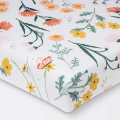 Fitted Crib Sheet - Cloud Island™ Garden Floral 9 Fitted Crib Sheet - Cloud Island™ Garden Floral -Little Kingdom Nursery GUEST abd98750 337f 4edc ab30 b85dca171800