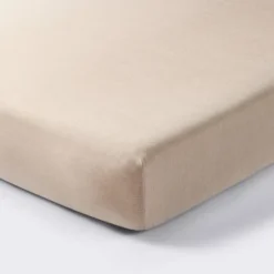 Polyester Rayon Fitted Crib Sheet - Stone - Cloud Island™ -Little Kingdom Nursery GUEST b12fe39f 4ce1 4418 9bbc 51989b99fd73