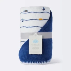 Plush Baby Blanket - Nautical - Cloud Island™ -Little Kingdom Nursery GUEST b56fca2c c006 40ef 8616 d12d9347865b