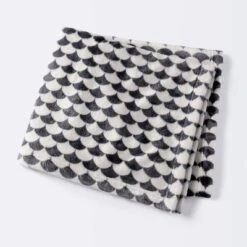 Black And White Scallop Halloween Baby Blanket - Cloud Island™ 7 Black And White Scallop Halloween Baby Blanket - Cloud Island™ -Little Kingdom Nursery GUEST b6196b8a 7361 49a6 af68 c497e7eac761