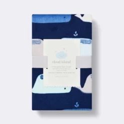 Plush Changing Pad Cover By The Sea - Cloud Island™ - Navy -Little Kingdom Nursery GUEST bcd168c7 eb07 489e b7bc 7dc3e3c971b0