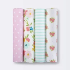 Flannel Baby Blankets Floral Fields 4pk - Cloud Island™ 5 Flannel Baby Blankets Floral Fields 4pk - Cloud Island™ -Little Kingdom Nursery GUEST bea48922 f11a 41ab a5c9 ccbf1674a426