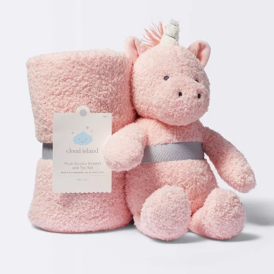 Plush Blanket With Soft Toy - Unicorn - Cloud Island™ 3 Plush Blanket With Soft Toy - Unicorn - Cloud Island™ - Image 3