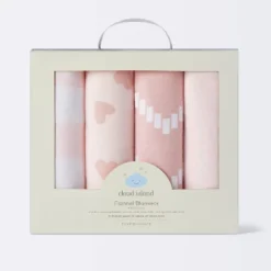 Flannel Baby Blanket - Pink Hearts And Chevron - Cloud Island™ 6 Flannel Baby Blanket - Pink Hearts And Chevron - Cloud Island™ -Little Kingdom Nursery GUEST c7986e46 478d 4038 a86c f5f079611906