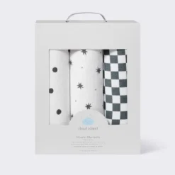 Muslin Swaddle Baby Blanket - Dots & Checks - 3pk - Cloud Island™ 6 Muslin Swaddle Baby Blanket - Dots & Checks - 3pk - Cloud Island™ -Little Kingdom Nursery GUEST d0ccfb36 3ce3 489f b519 5ab9063f2f66