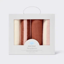 Flannel Baby Blankets - Warm Metallic - 4pk - Cloud Island™ 6 Flannel Baby Blankets - Warm Metallic - 4pk - Cloud Island™ -Little Kingdom Nursery GUEST dea0672e a406 47d1 a047 2dc8467d77e5