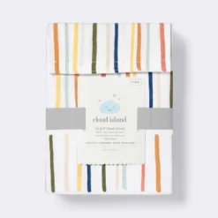 Fitted Crib Sheet Dashes - Cloud Island™ -Little Kingdom Nursery GUEST e7a56b29 ff34 48a8 88c0 ce300296e584
